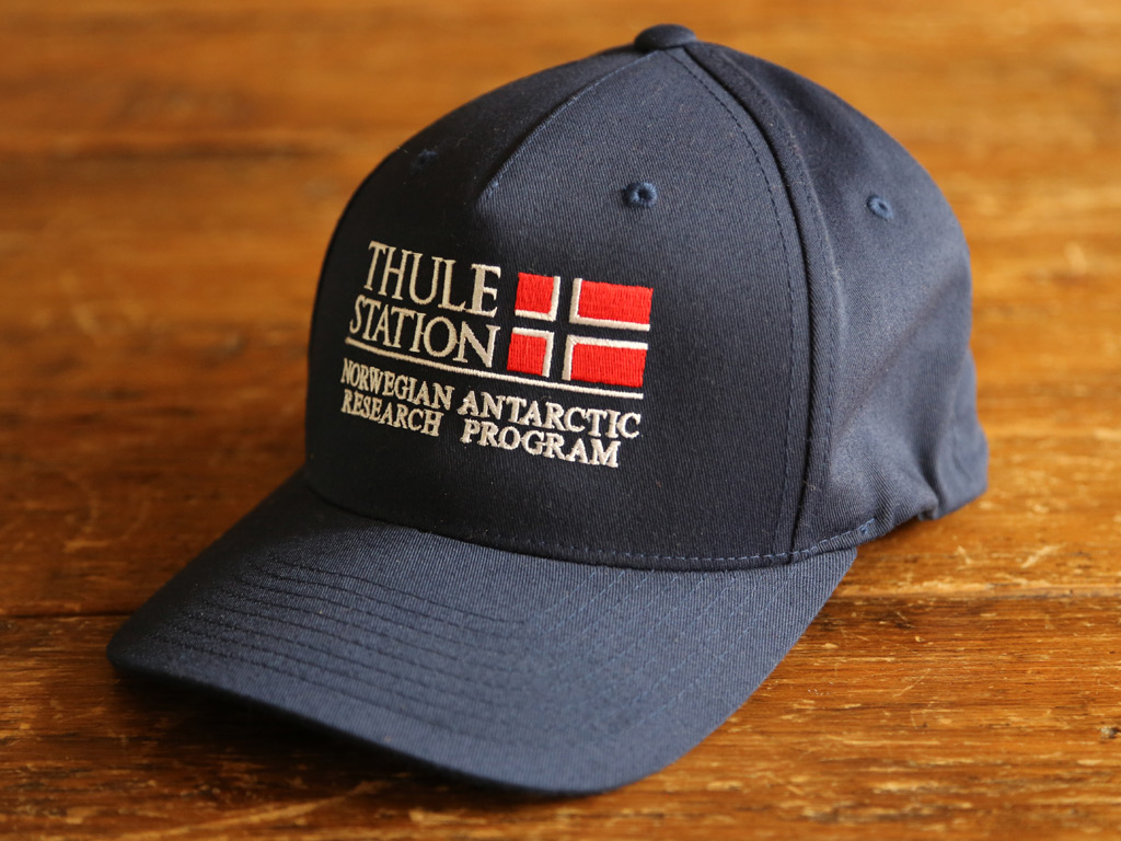 THULE STATION EMBROIDERED FLEXIFIT CAP Last Exit to Nowhere