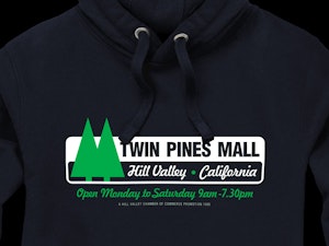 TWIN PINES MALL - PEACH FINISH HOODED TOP-6