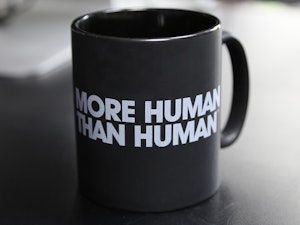 MORE HUMAN THAN HUMAN - MUG-3