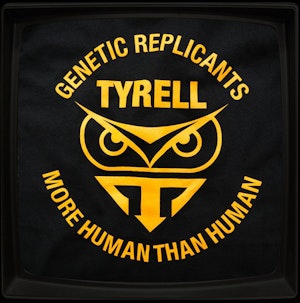 TYRELL: GENETIC REPLICANTS (BLACK) - SOFT JERSEY T-SHIRT