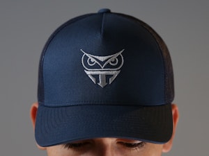 TYRELL OWL (EMBROIDERED) - SNAPBACK TRUCKER CAP-3