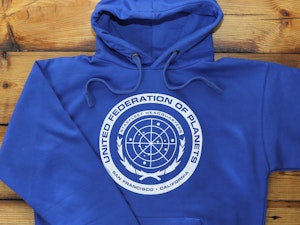 UNITED FEDERATION OF PLANETS - SUMMER HOODED TOP-2