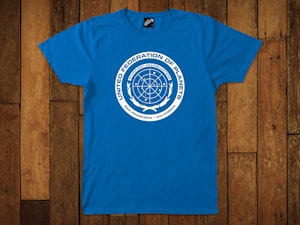 UNITED FEDERATION OF PLANETS - SOFT JERSEY T-SHIRT-2