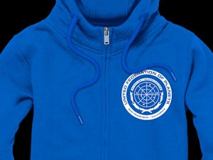 UNITED FEDERATION OF PLANETS - ZIP-UP HOODED TOP-2