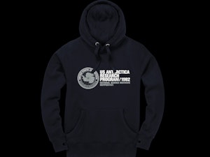 US ANTARCTICA RESEARCH PROGRAM 1982 - PEACH FINISH HOODED TOP-2