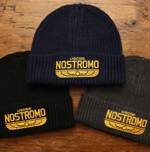 USCSS NOSTROMO (EMBROIDERED) RIBBED - BEANIE