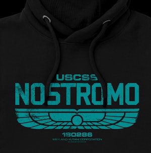 USCSS NOSTROMO - PEACH FINISH HOODED TOP