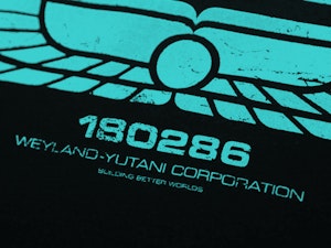 USCSS NOSTROMO (TEAL INK) - SOFT JERSEY T-SHIRT-3