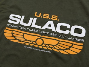 U.S.S. SULACO - SOFT JERSEY T-SHIRT-2