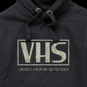 VIDEO HOME SYSTEM - PEACH FINISH HOODED TOP