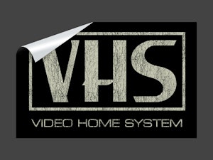 VIDEO HOME SYSTEM - STICKER-2