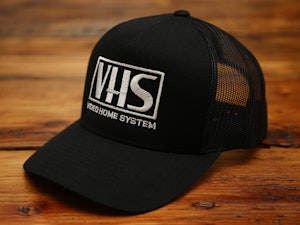 VIDEO HOME SYSTEM (EMBROIDERED) - SNAPBACK TRUCKER CAP-2