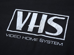 VIDEO HOME SYSTEM - LADIES ROLLED SLEEVE T-SHIRT-3