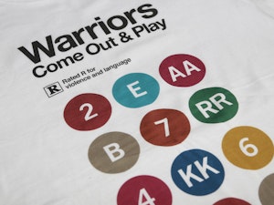 WARRIORS COME OUT AND PLAY (WHITE) - REGULAR T-SHIRT-3