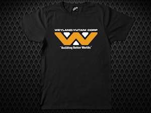 WEYLAND-YUTANI - BUILDING BETTER WORLDS - SOFT JERSEY T-SHIRT-2