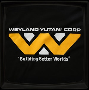 WEYLAND-YUTANI - BUILDING BETTER WORLDS - SOFT JERSEY T-SHIRT