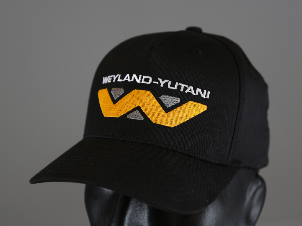 ALIENS Movie Weyland Yutani Corporation Patch Khaki Snapback Cap Hat Caps Hats 