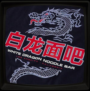 WHITE DRAGON NOODLE BAR - SOFT JERSEY T-SHIRT