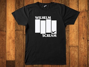 WILHELM SCREAM - SOFT JERSEY T-SHIRT-3