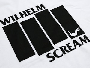 WILHELM SCREAM (WHITE) - SOFT JERSEY T-SHIRT-2
