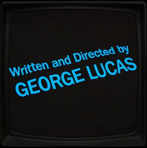 WRITTEN AND DIRECTED BY GEORGE LUCAS - SOFT JERSEY T-SHIRT