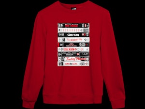 CHRISTMAS VHS (RED) - SWEATSHIRT-4