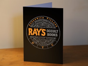 RAY'S OCCULT BOOKS - GREETING CARD-2