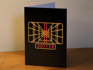 STAY ON TARGET - GREETING CARD-2