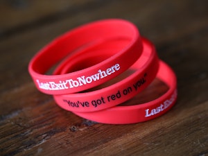 YOU'VE GOT RED ON YOU - WRISTBAND-2